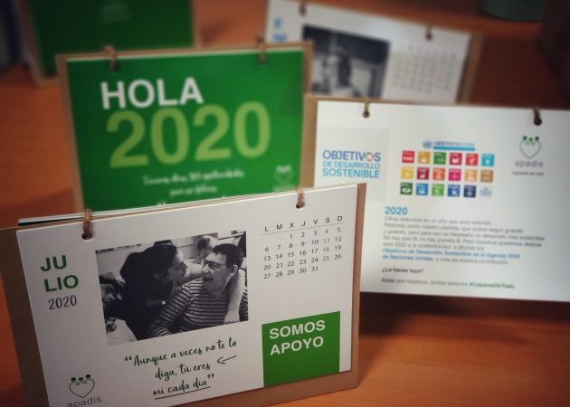 Calendario Solidario de APADIS: ¡por un 2020 sostenible e inclusivo!
